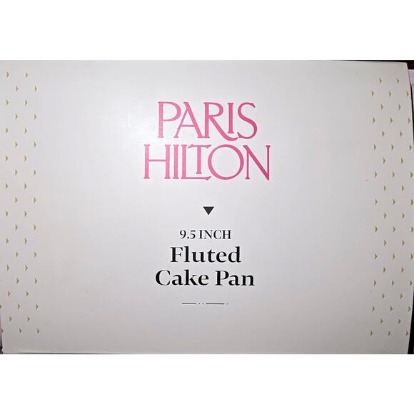 Paris Hilton Pink Heart Bundt Cake Pan New With Tags - Picture 3 of 5